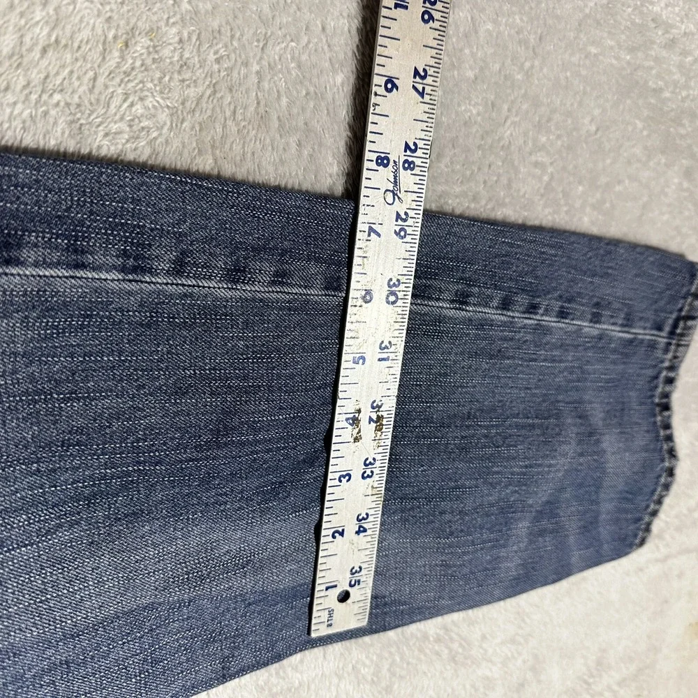 American Eagle Outfitters‎ Distressed Patchwork Jeans Mens 29x32 Blue Straight